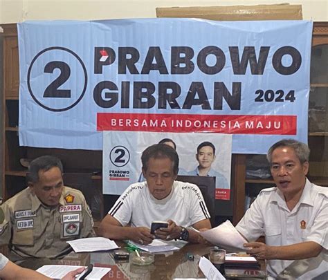 TKD Prabowo Gibran Klaim Menang 57 59 Di Kabupaten Garut StatusJabar