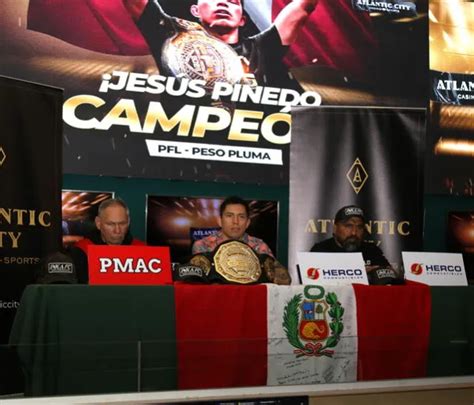 Jes S Pinedo Campe N Mundial De Peso Pluma Feliz Y Optimista Por