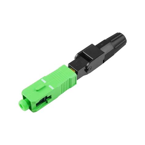 CONECTOR ÓPTICO DE CAMPO FAST RÁPIDO SC APC VERDE