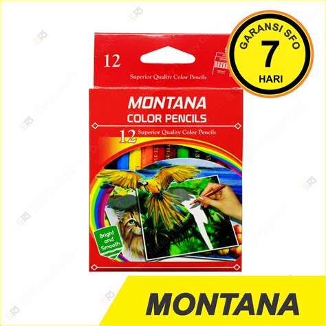 Jual Pensil Warna Montana Isi 12 Mini Th 350 12 Shopee Indonesia