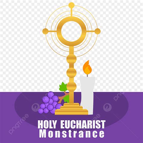 Holy Eucharist Vector Hd Images Holy Eucharist Monstrance Design