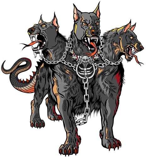 Angry Cerberus Stock Illustrations 137 Angry Cerberus Stock