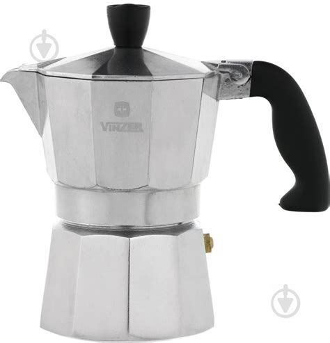 ᐉ Кофеварка гейзерная Vinzer на 3 чашки 89385 • Купить в Киеве, Украине ...