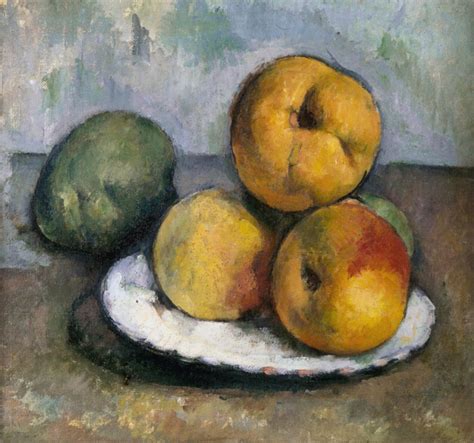 Nature morte avec pommes 1885 1887 R637 FWN809 Société Cezanne