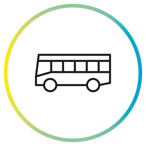 Premium Vector Bus Icon