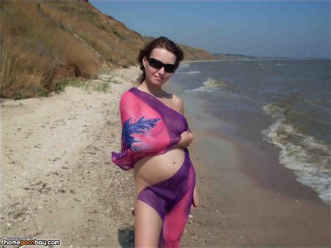 My Preggo Wife Naked At Beach Mobile Homemade Porn Sharing