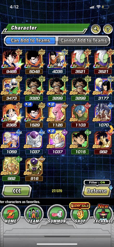 This Is Pt2 Of My Team All Of The Lrs That I Can Level Up Also I