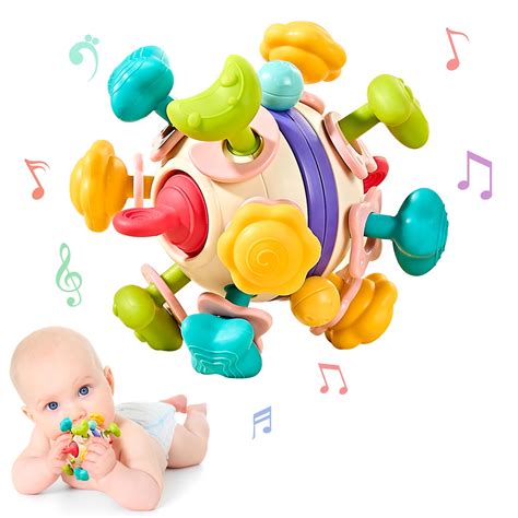 Amazon.com: Baby Sensory Toys - Teething Montessori Toys for Babies ...