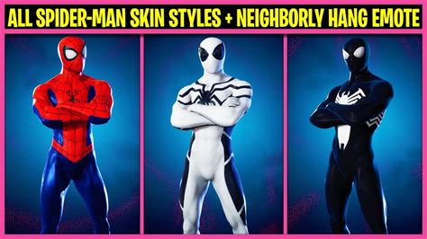 All Spider Man Skin Stylessymbiote Future Foundation Neighborly