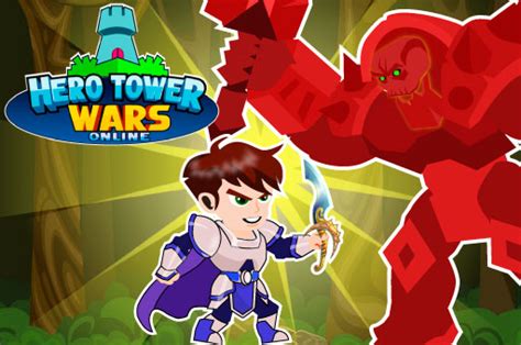 Hero Tower Wars Online Kiz10 Game Play Online At Simplegame