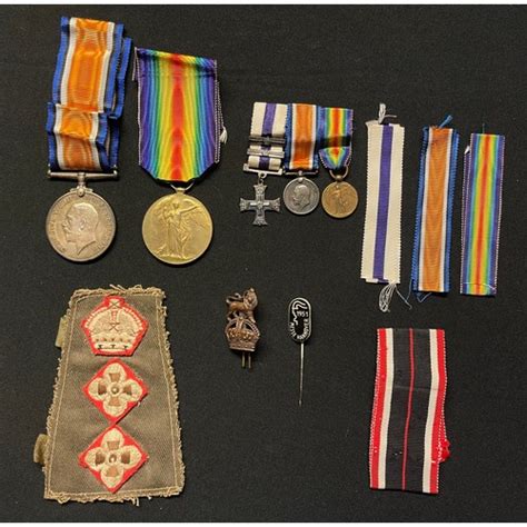 Wwi British War Medal And Victory Medals To Captain Alfred Frithjof