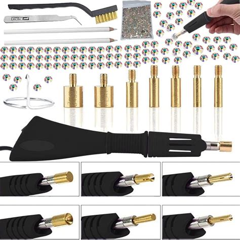 Amazon Hotfix Rhinestone Applicator Tool 7 In 1 Hot Fixed