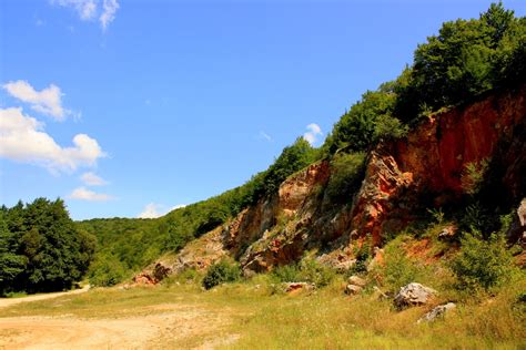 Free picture: Rock erosion in hillside Hungary national park