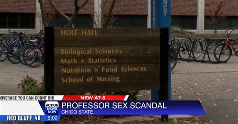 Reaction Chico State Professor Sex Scandal Video