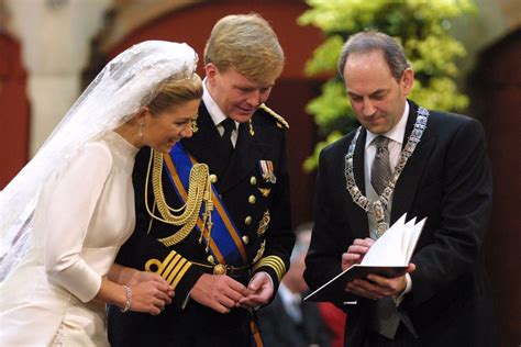 Au Mariage De Maxima Zorreguieta Et Du Prince Willem Alexander Des Pays