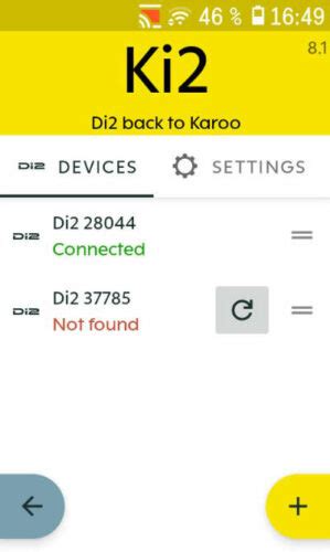 Karoo 3 Shimano Di2 Unterstützung neue Ki2 App ist da Update