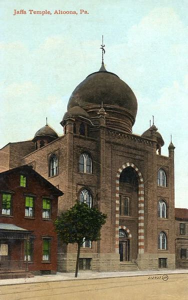 The Jaffa Shriners Temple at Altoona, Pennsylvania, USA