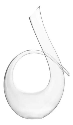 Decanter Design Curvo Decantador Luxo De Vinho Tinto Mercadolivre