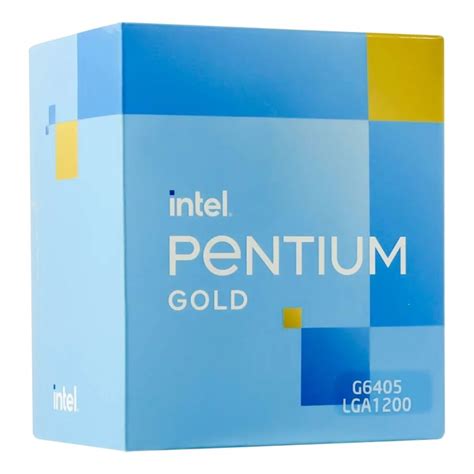 Mexx PROCESADOR INTEL PENTIUM GOLD G6405 4 1 GHZ COMET LAKE 1200