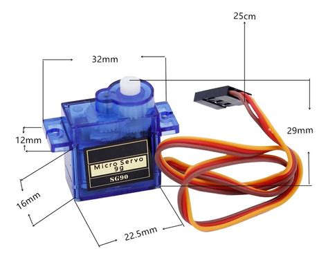 Micro Servo Motor Tower Pro Aeromodelo Sg G Ardu No Rc Mercadolivre