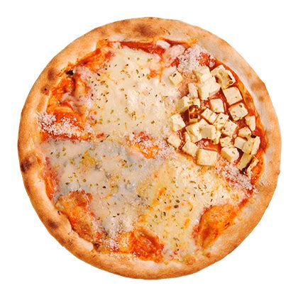 Pizza Quattro Formaggi groß Milano Pizzaservice