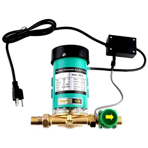 Imeshbean Home Water Pressure Booster Pump 120w 317gph 34 Inch