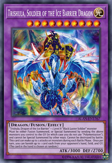 Trishula Soldier Of The Ice Barrier Dragon By Alanmac95 On Deviantart