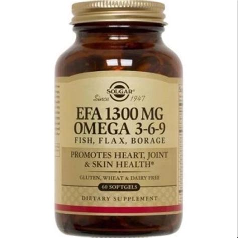 Solgar Omega 3 6 9 Efa 1300 mg 60 Kapsül Fiyatı sağlıksepeti