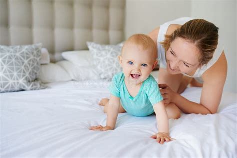 When I M Happy, Mommy S Happy Stock Photo - Image of newborn, babies ...