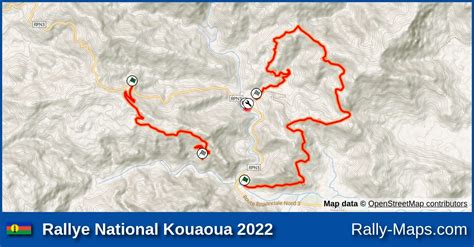 Mapy Zaplanuj Rallye National Kouaoua 2022 Coupe RajdTrasa Pl