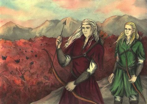 Father And Son By Anotherstranger Me On Deviantart Thranduil Legolas