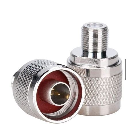 Pc N Male Plug To F Female Jack Rf Coaxial Adapter Connector Piece