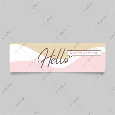 Cute Aesthetic Linkedin Banner Template Template Download on Pngtree