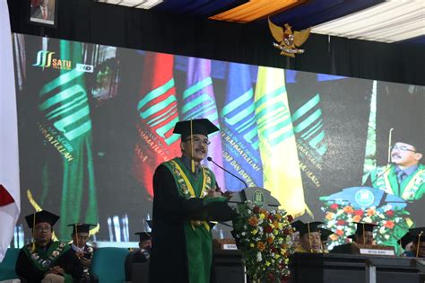 Wisuda Ke Ini Pesan Rektor Uin Satu Smart Uin Sayyid Ali