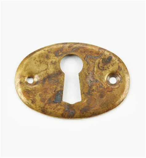 Pressed Old Brass Escutcheons Lee Valley Tools