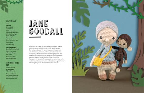 Crochet Iconic Women Amigurumi Patterns For Women Who Changed The