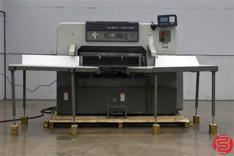 Polar Emc Mon Programmable Paper Cutter Boggs