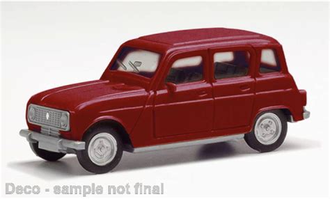 Coche Miniatura Renault Herpa Rouge Fonc Coches Miniaturas Es