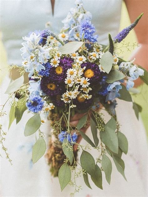 Wildflower Wedding Bouquets For Spring Summer Wedding Oh The