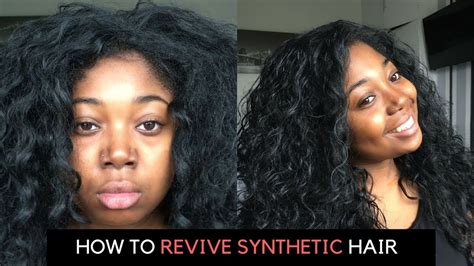 How To Revive Synthetic Wigs Ft Outr Amber Half Wig I Save