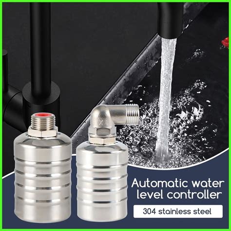 304 Stainless Steel Automatic Water Level Controller Water Tank Float Valve Side And Top Entry For