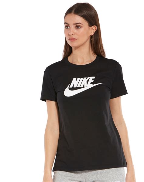 Women S Black Nike T Shirt Life Style Sports