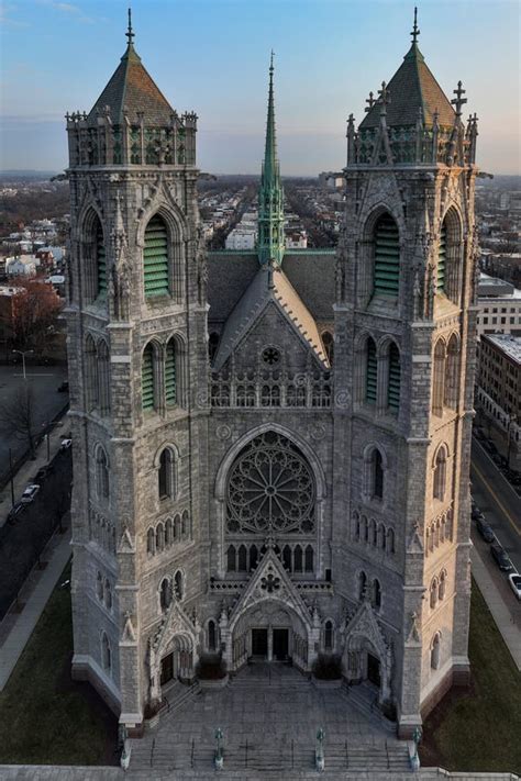 Cathedral Basilica of the Sacred Heart - Newark, NJ Editorial Stock ...