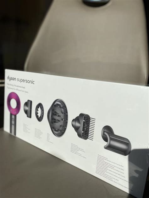 Фен dyson hd07 supersonictm для волос (фуксия) + 5 насадок, оригинал ...