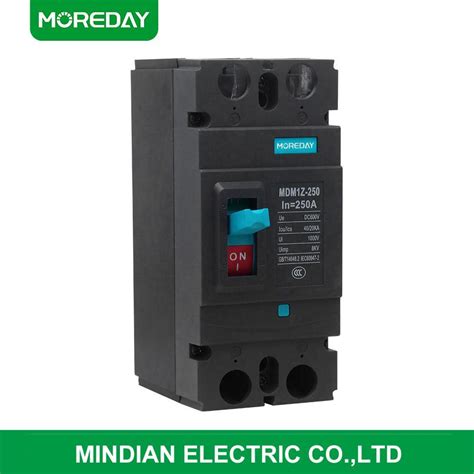 Dc Mccb 1250a 1200a 1000a 3pole 1000v 660v 500v 250v 60v 48v 3p Dm1z Direct Current Moulded Case