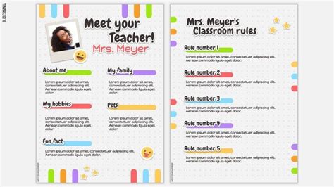 Meet The Teacher Template Google Slides