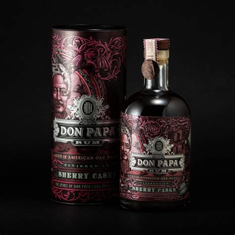 Don Papa Rum Aged In American Oak Barrels Finished In Sherry