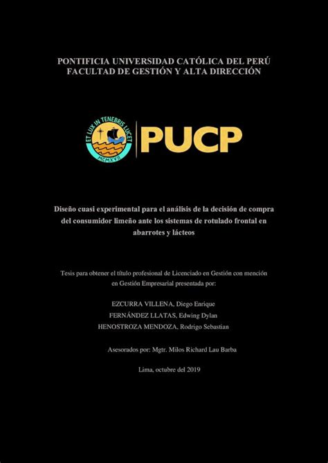 Pdf Pontificia Universidad Cat Lica Del Per Facultad Adquirir