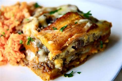 Piñon Sweet And Savory Puerto Rican Lasagna Caribbean Recipes