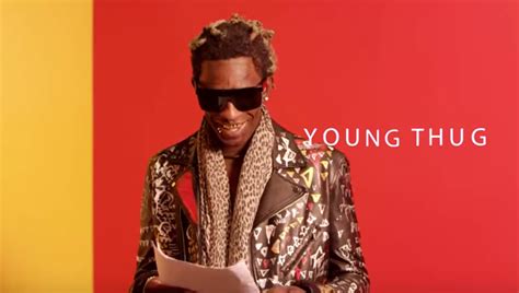 Young Thug Reading The Lyrics To His Song "Best Friend" Is Everything